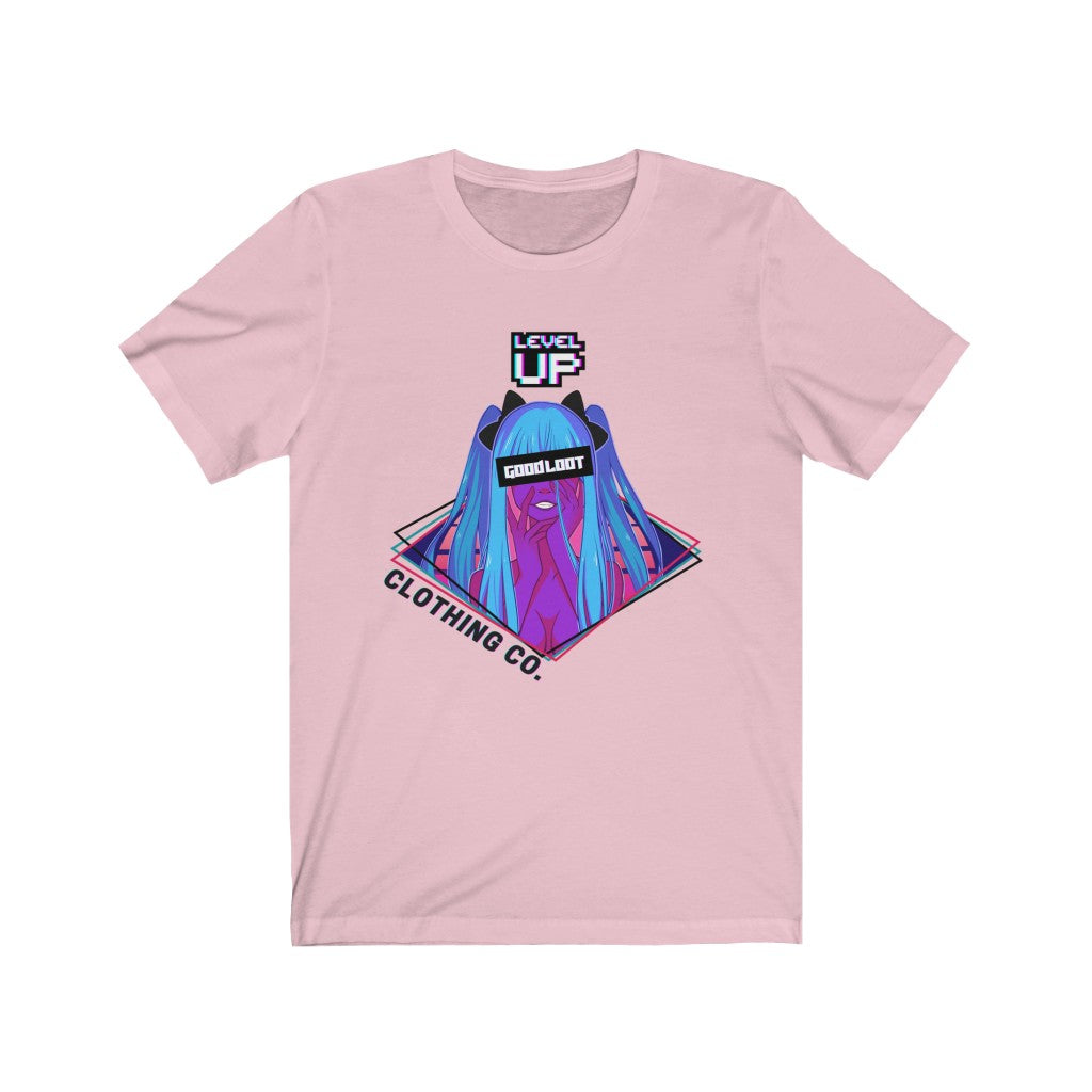 GOOD LOOT "Level Up" Unisex Jersey Short Sleeve Tee