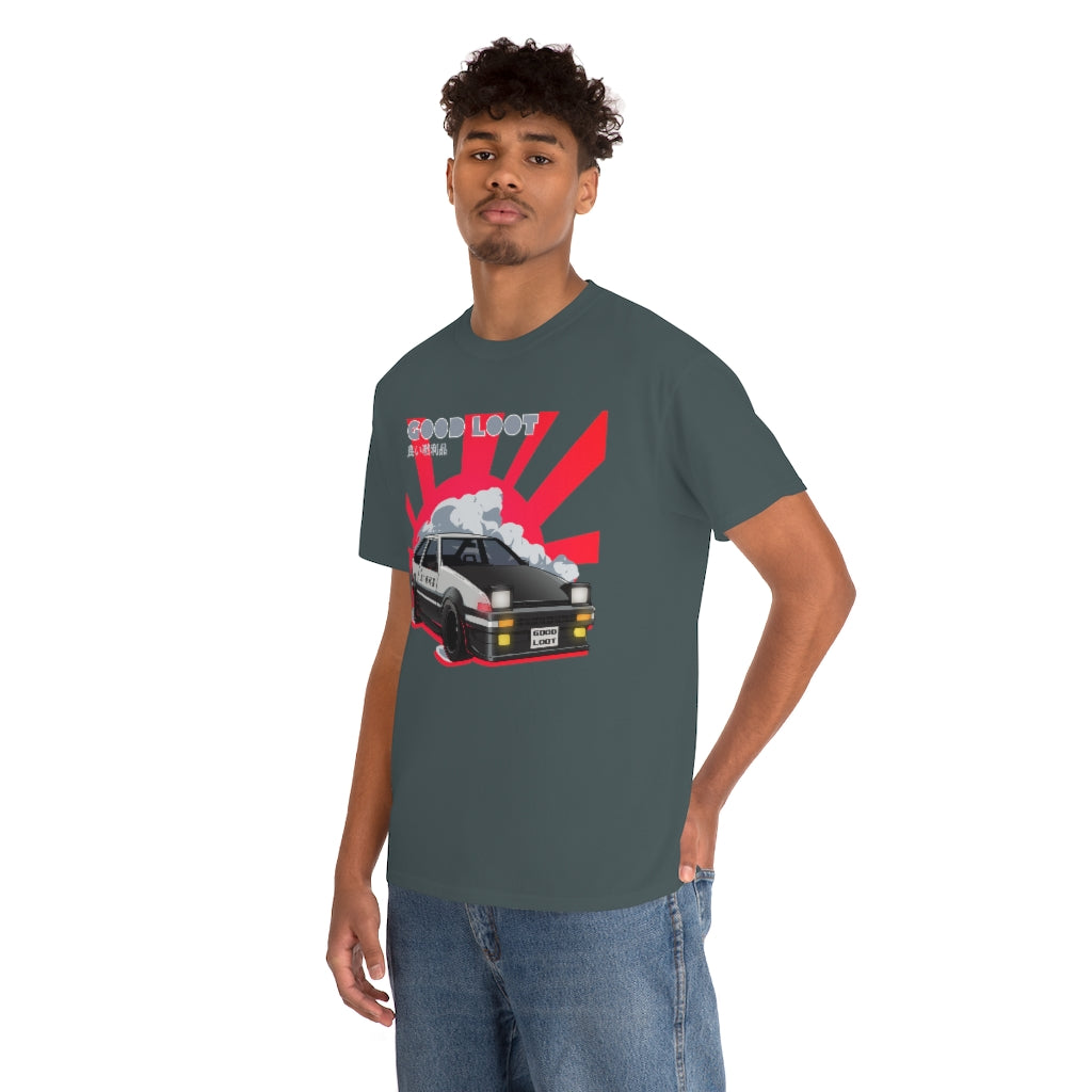 GOOD LOOT “Teddy AE86 Pt.2” Unisex Heavy Cotton Tee