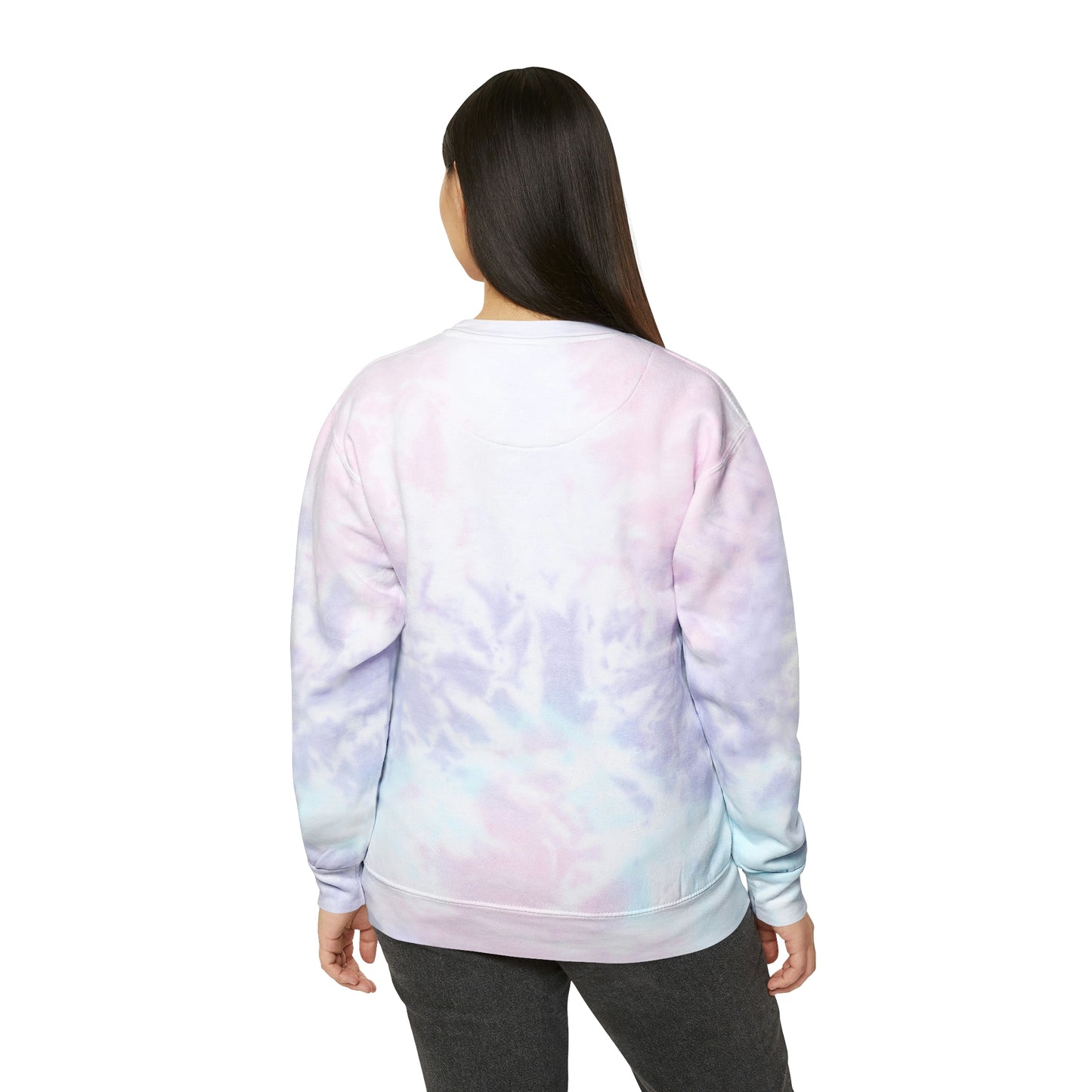 “UWU Rhi” Unisex Tie-Dye Sweatshirt
