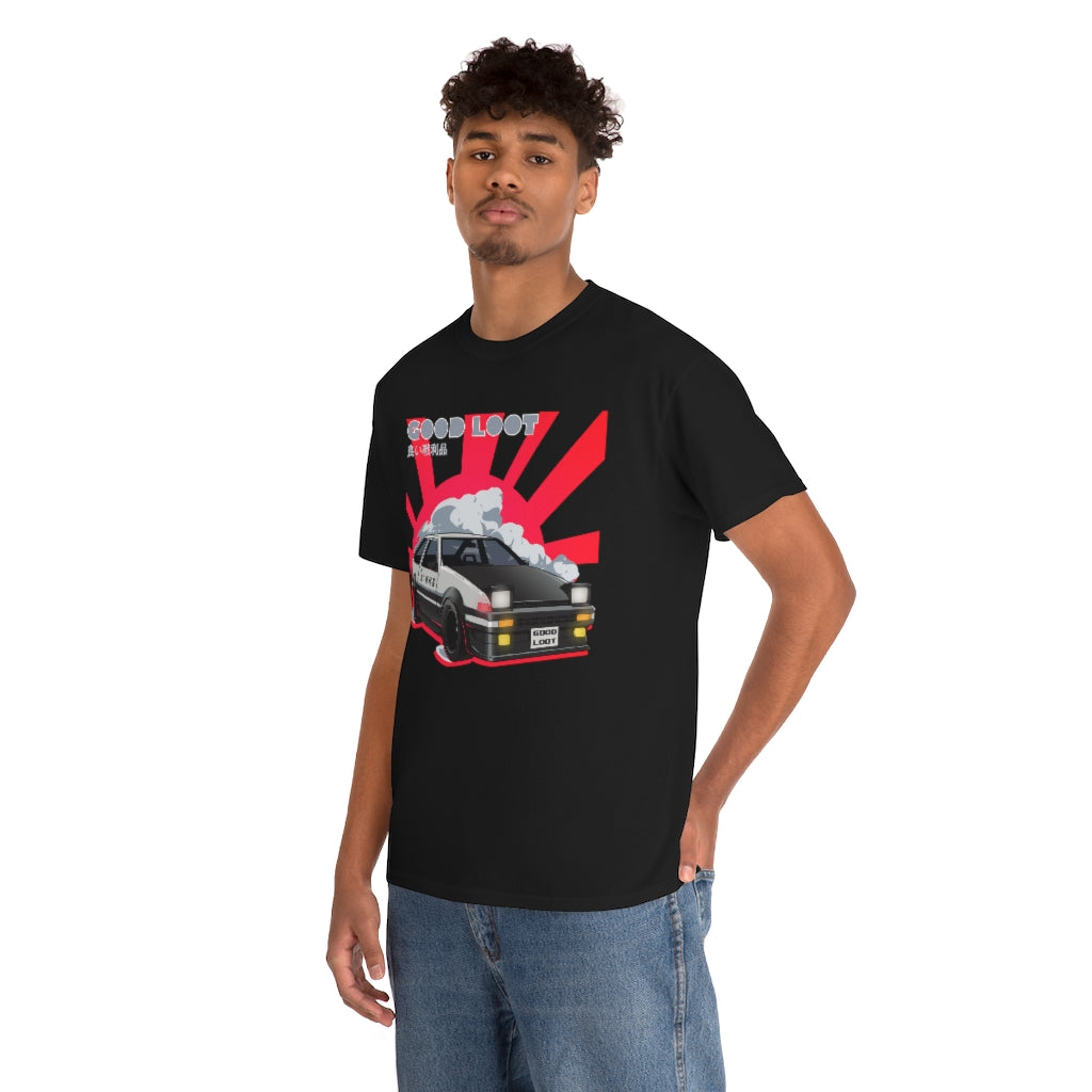 GOOD LOOT “Teddy AE86 Pt.2” Unisex Heavy Cotton Tee