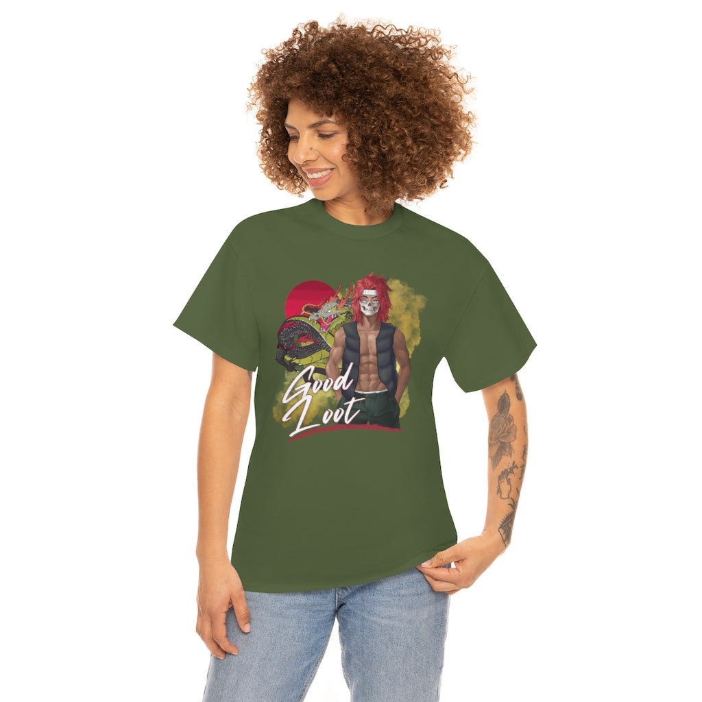 “Doryu Crimson Warrior” Unisex Heavy Cotton Tee