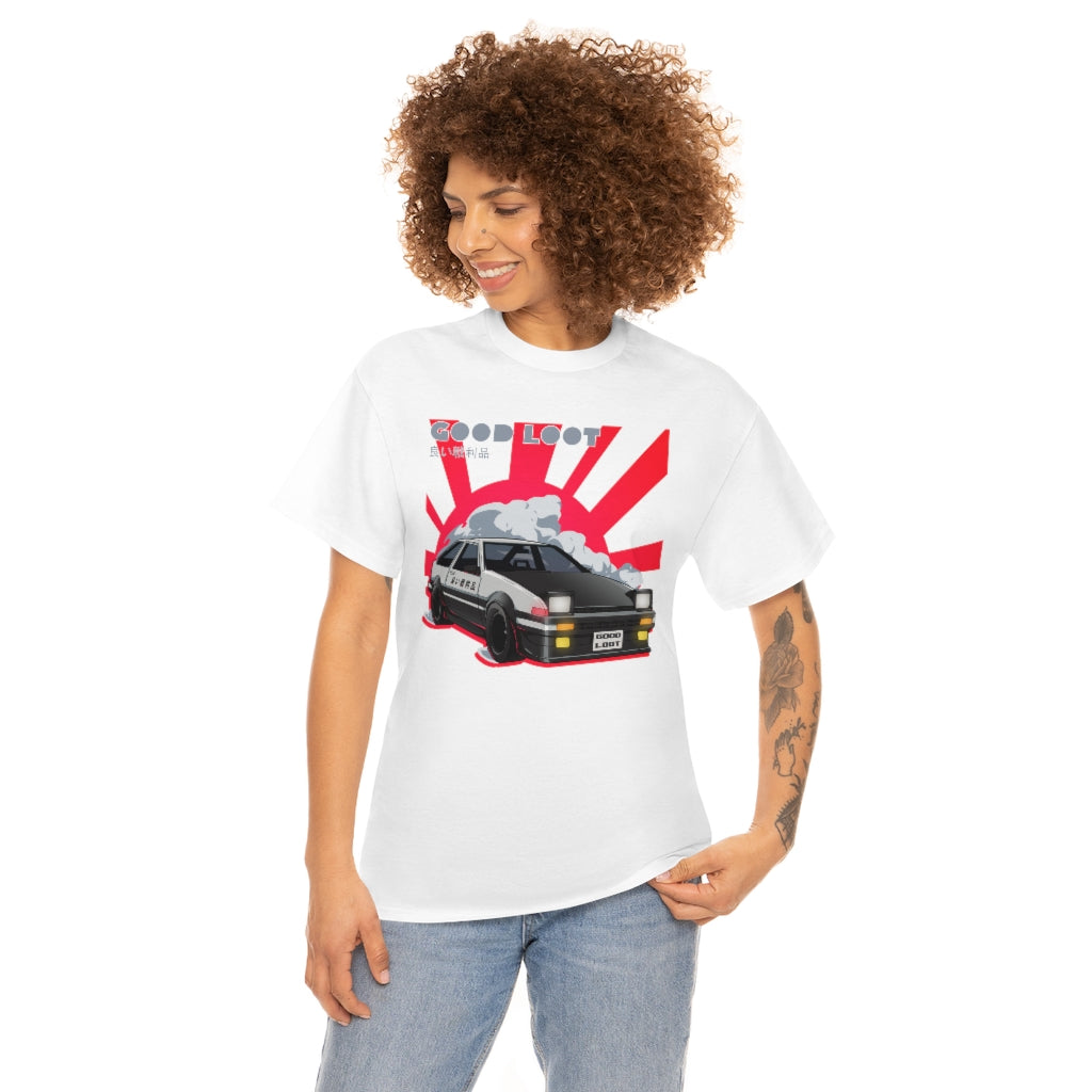 GOOD LOOT “Teddy AE86 Pt.2” Unisex Heavy Cotton Tee