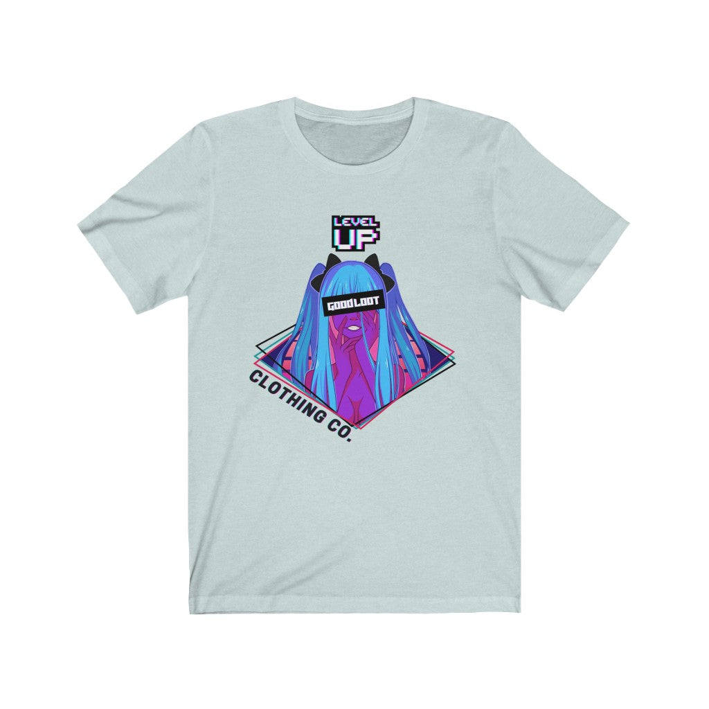 GOOD LOOT "Level Up" Unisex Jersey Short Sleeve Tee