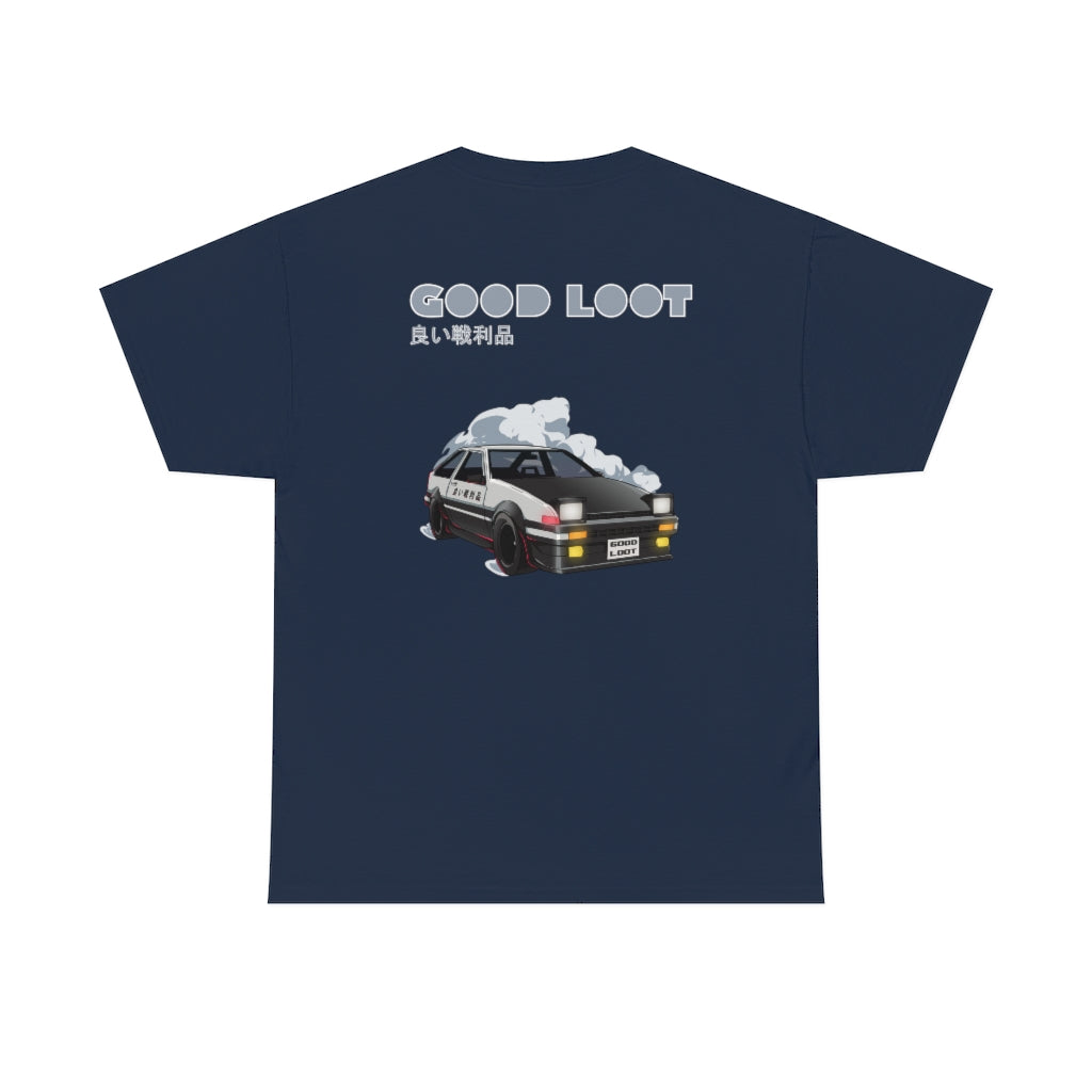 GOOD LOOT “Teddy AE86” Unisex Heavy Cotton Tee