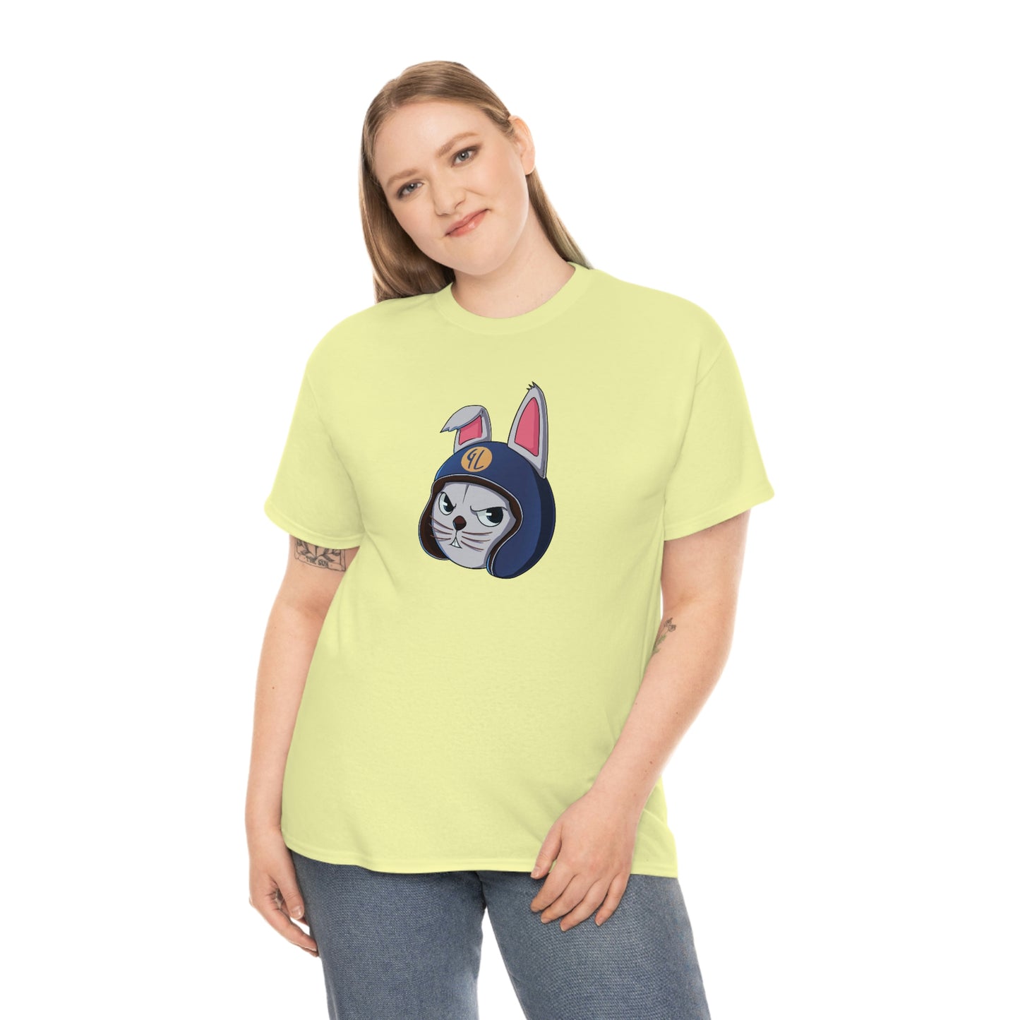 “Bunny Skyline” Unisex Heavy Cotton Tee