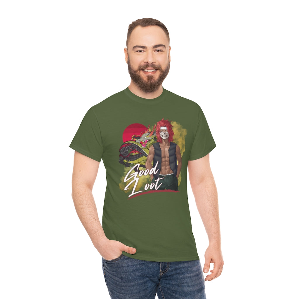 “Doryu Crimson Warrior” Unisex Heavy Cotton Tee