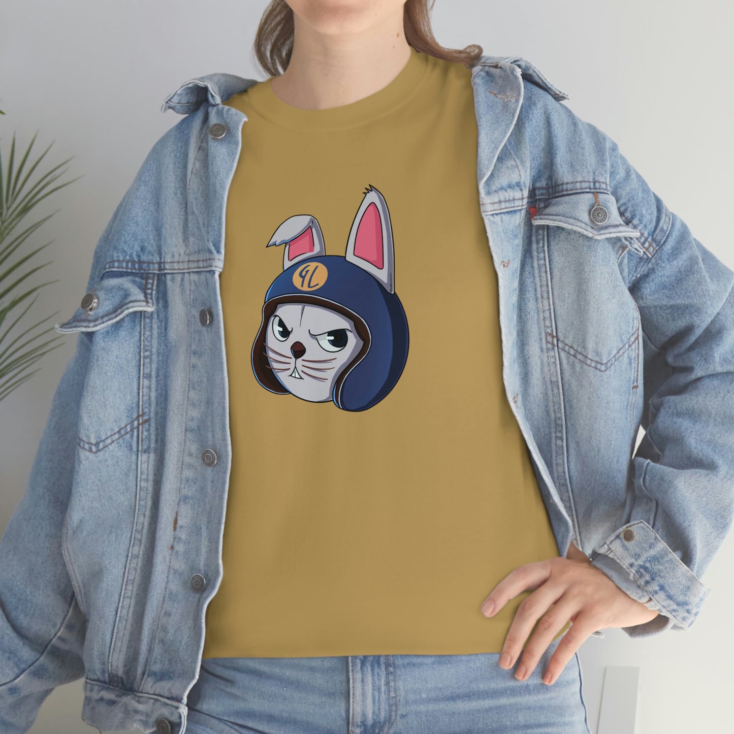 “Bunny Skyline” Unisex Heavy Cotton Tee