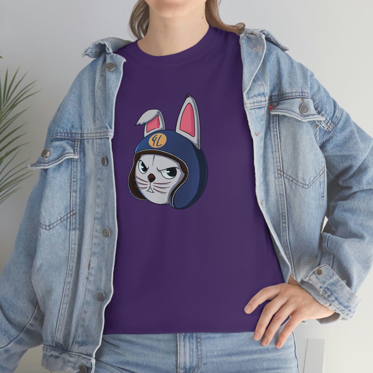 “Bunny Skyline” Unisex Heavy Cotton Tee