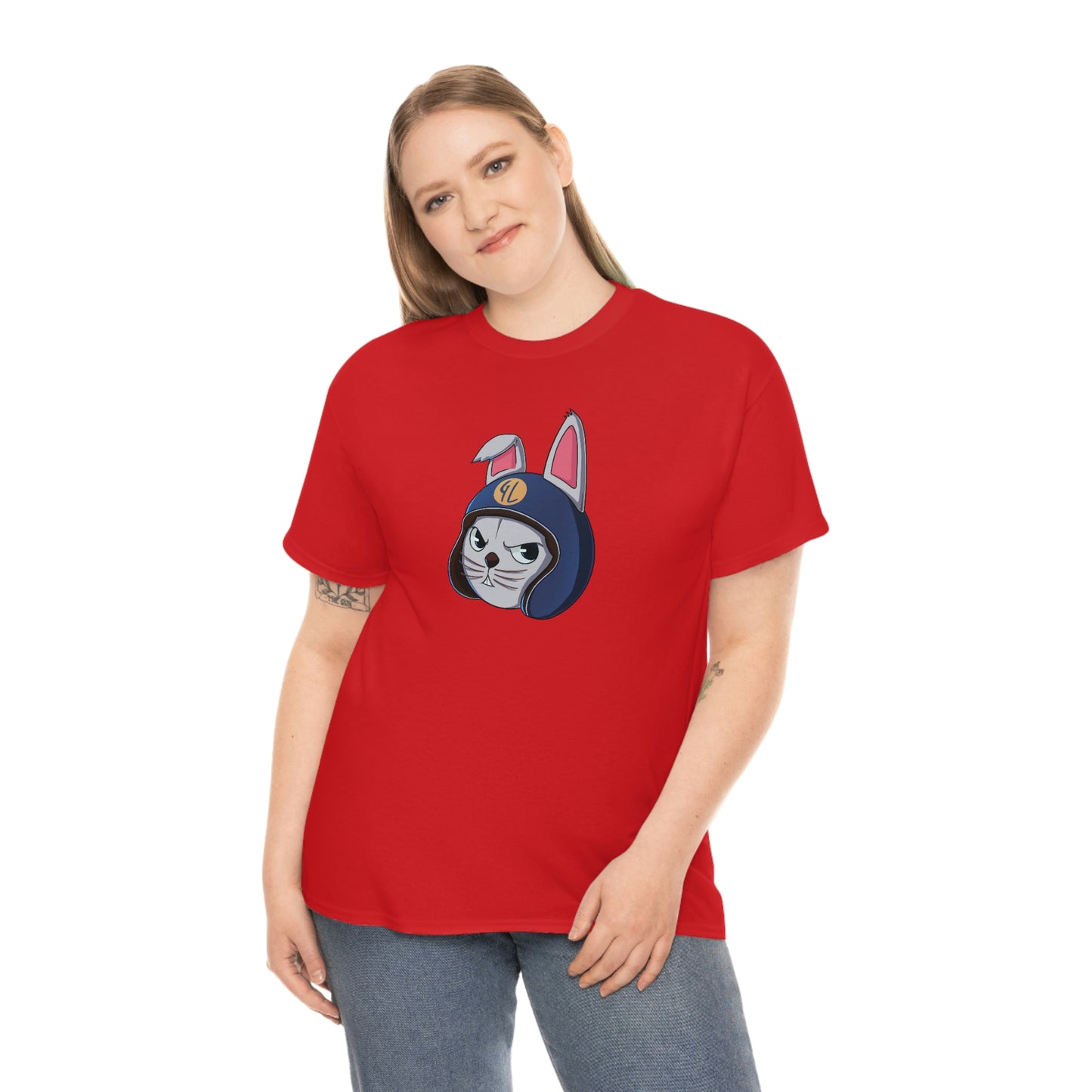 “Bunny Skyline” Unisex Heavy Cotton Tee