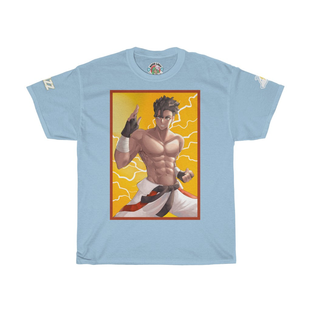 GOOD LOOT "Spazz White Wolf" Heavy Cotton Tee