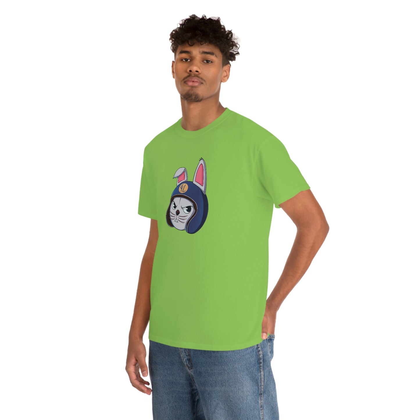 “Bunny Skyline” Unisex Heavy Cotton Tee