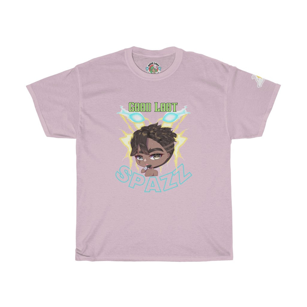 “Spazz Chibi” Unisex Heavy Cotton Tee