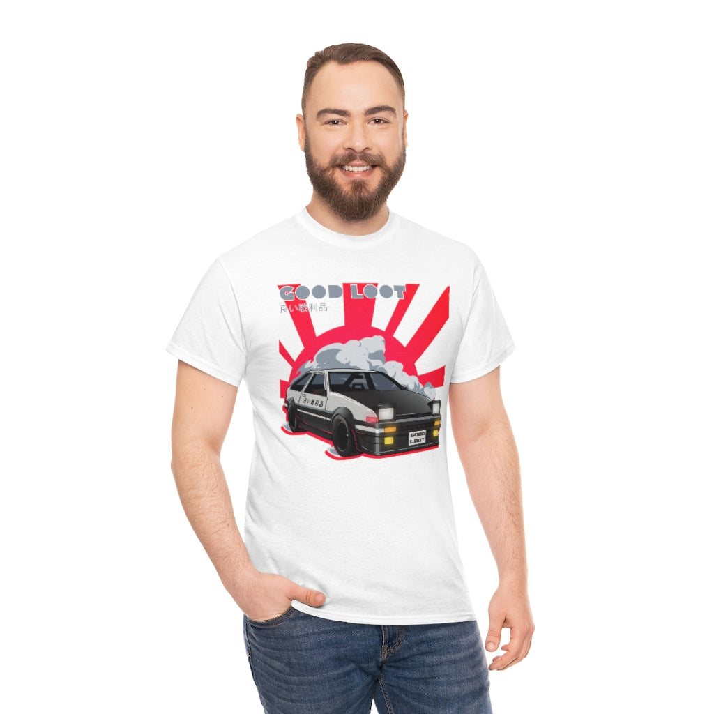 GOOD LOOT “Teddy AE86 Pt.2” Unisex Heavy Cotton Tee