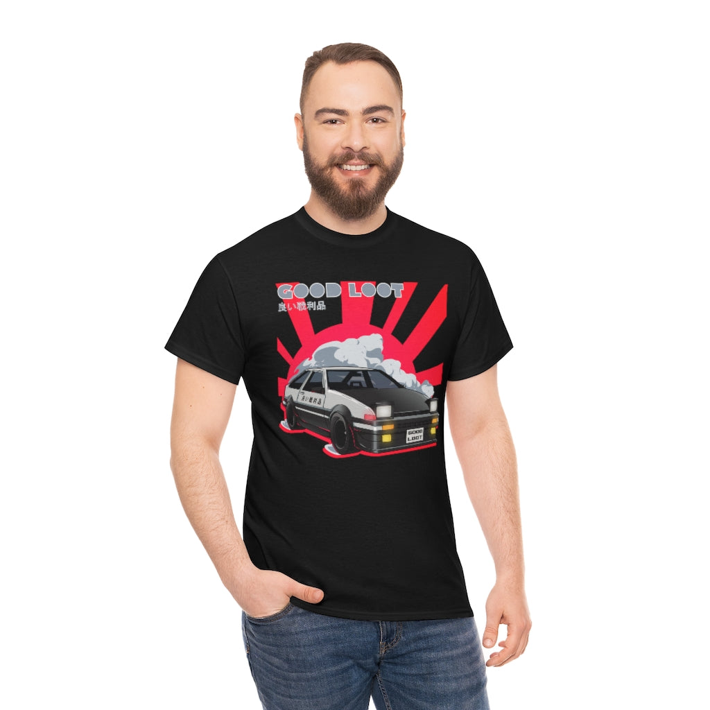 GOOD LOOT “Teddy AE86 Pt.2” Unisex Heavy Cotton Tee