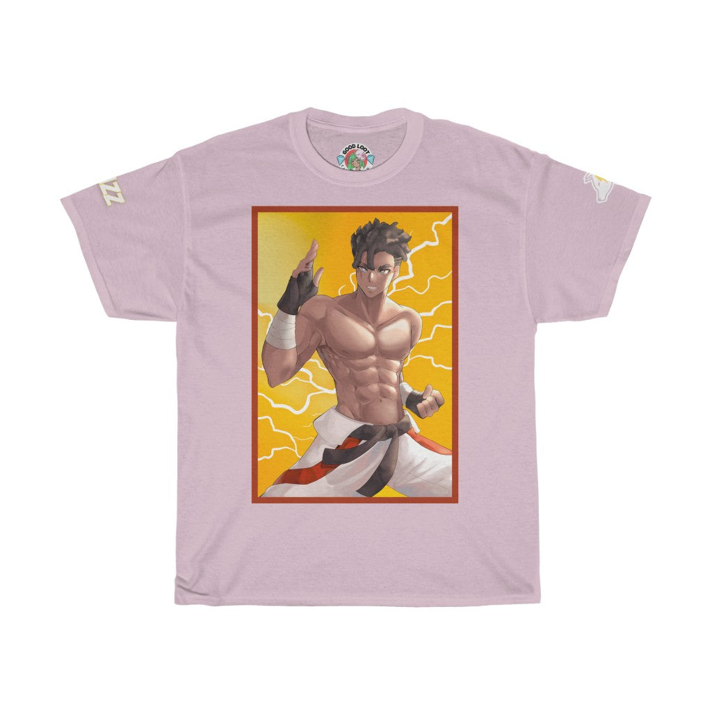 GOOD LOOT "Spazz White Wolf" Heavy Cotton Tee