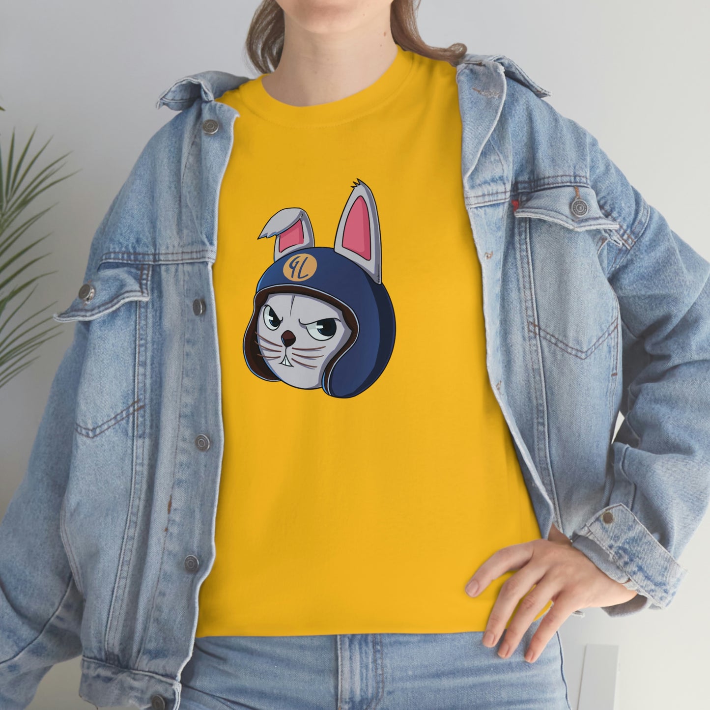 “Bunny Skyline” Unisex Heavy Cotton Tee