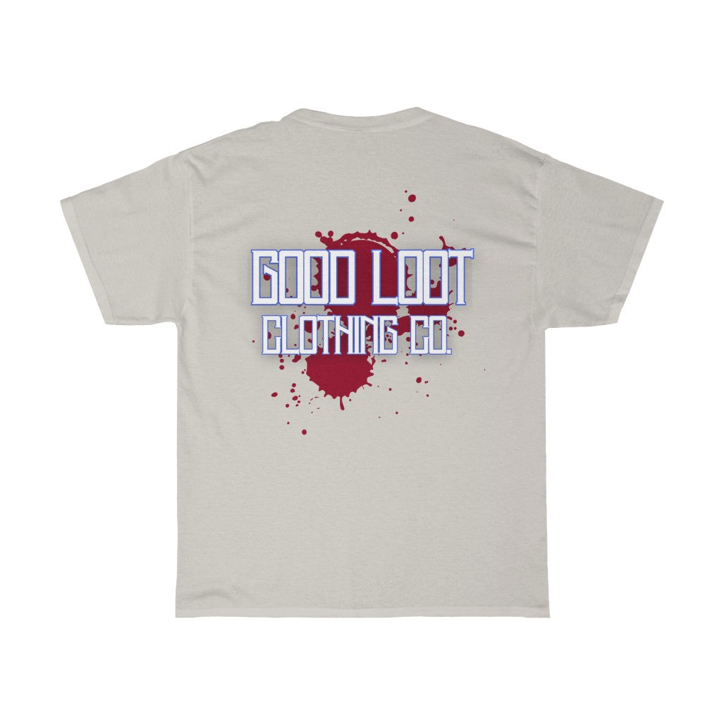 GOOD LOOT “Zombie Gunner” Unisex Heavy Cotton Tee