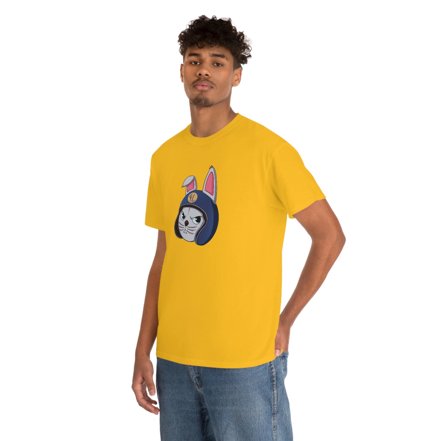 “Bunny Skyline” Unisex Heavy Cotton Tee