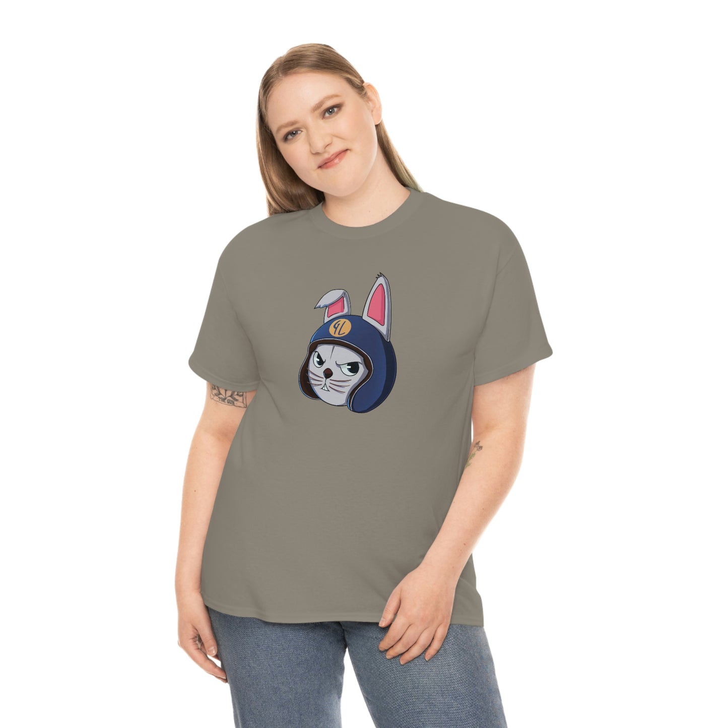 “Bunny Skyline” Unisex Heavy Cotton Tee