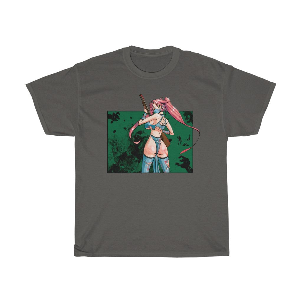 GOOD LOOT “Zombie Gunner” Unisex Heavy Cotton Tee