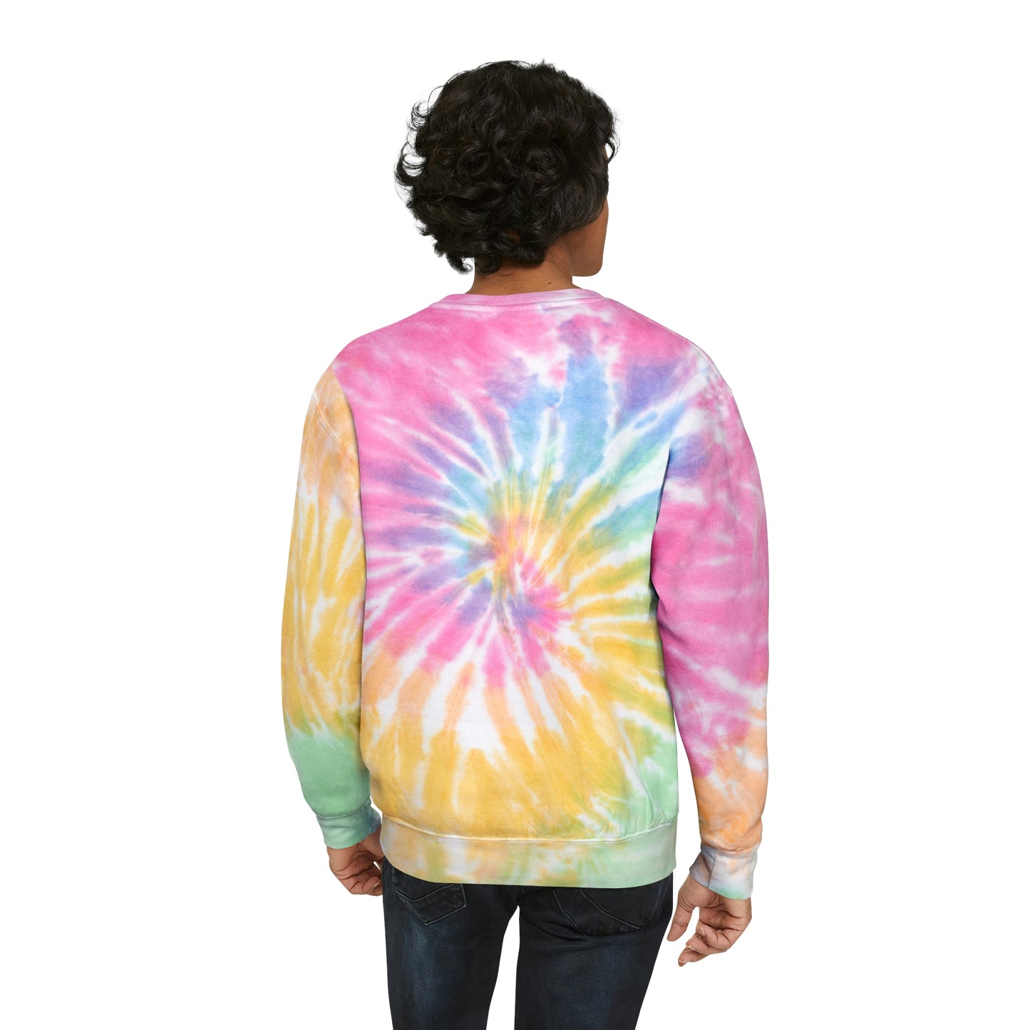 “UWU Rhi” Unisex Tie-Dye Sweatshirt