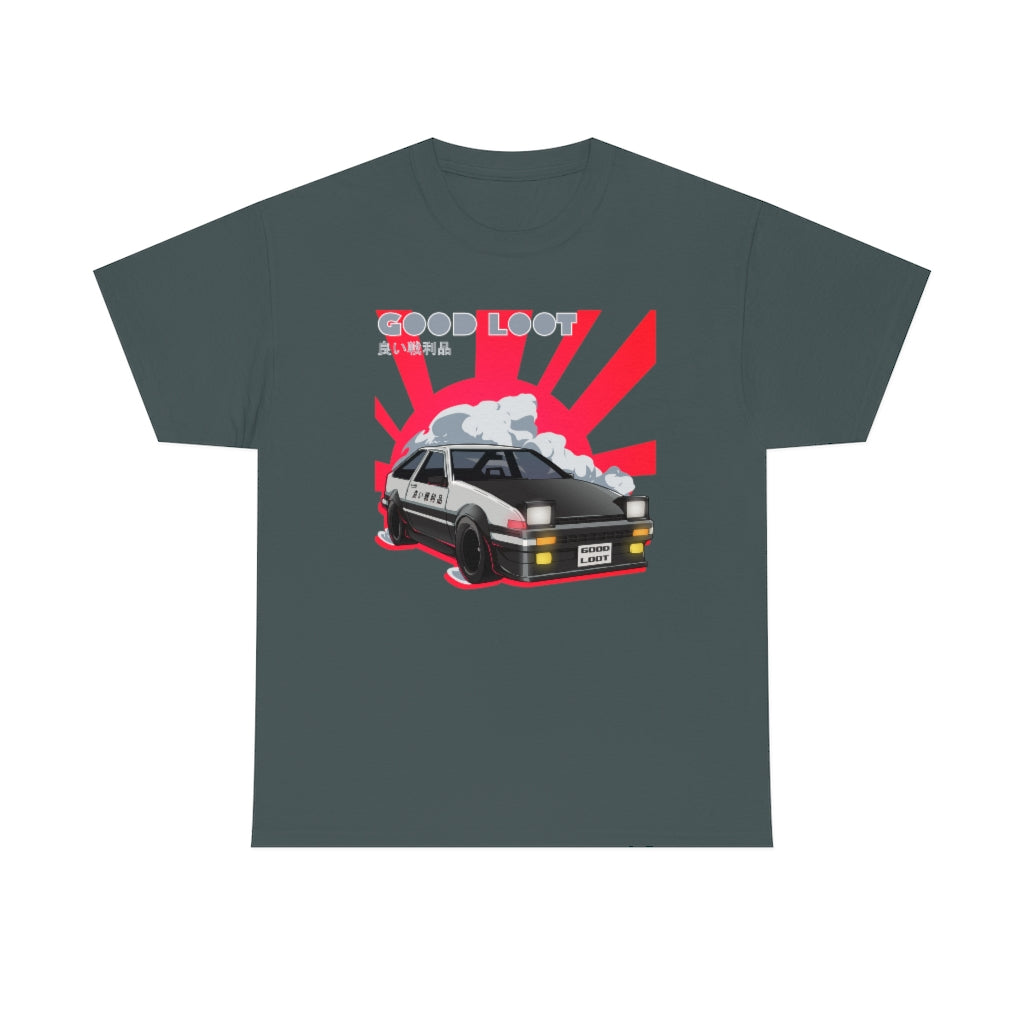 GOOD LOOT “Teddy AE86 Pt.2” Unisex Heavy Cotton Tee