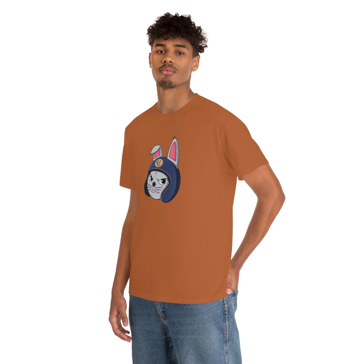 “Bunny Skyline” Unisex Heavy Cotton Tee