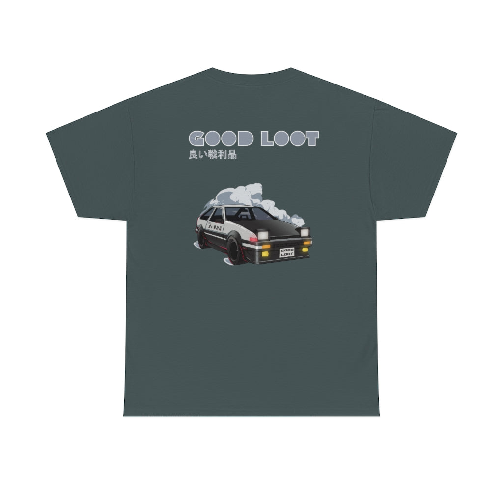 GOOD LOOT “Teddy AE86” Unisex Heavy Cotton Tee