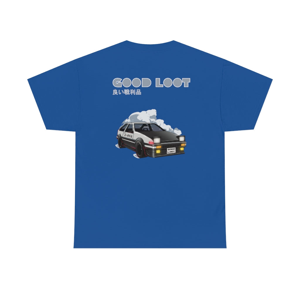 GOOD LOOT “Teddy AE86” Unisex Heavy Cotton Tee