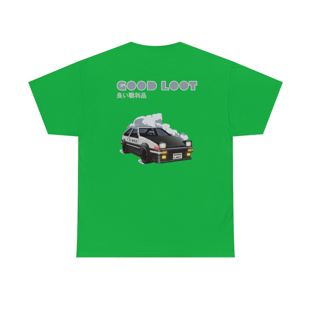 GOOD LOOT “Teddy AE86” Unisex Heavy Cotton Tee
