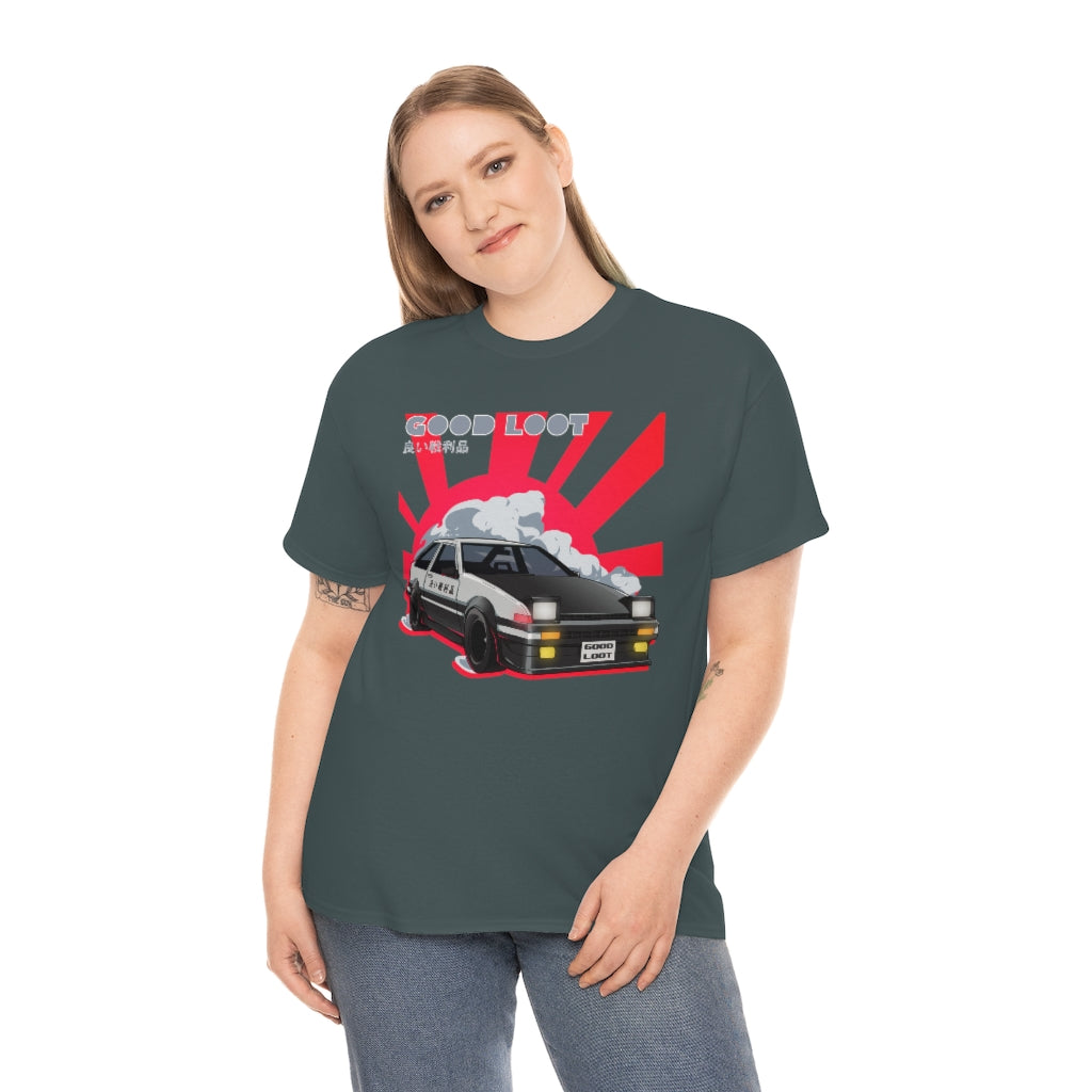 GOOD LOOT “Teddy AE86 Pt.2” Unisex Heavy Cotton Tee