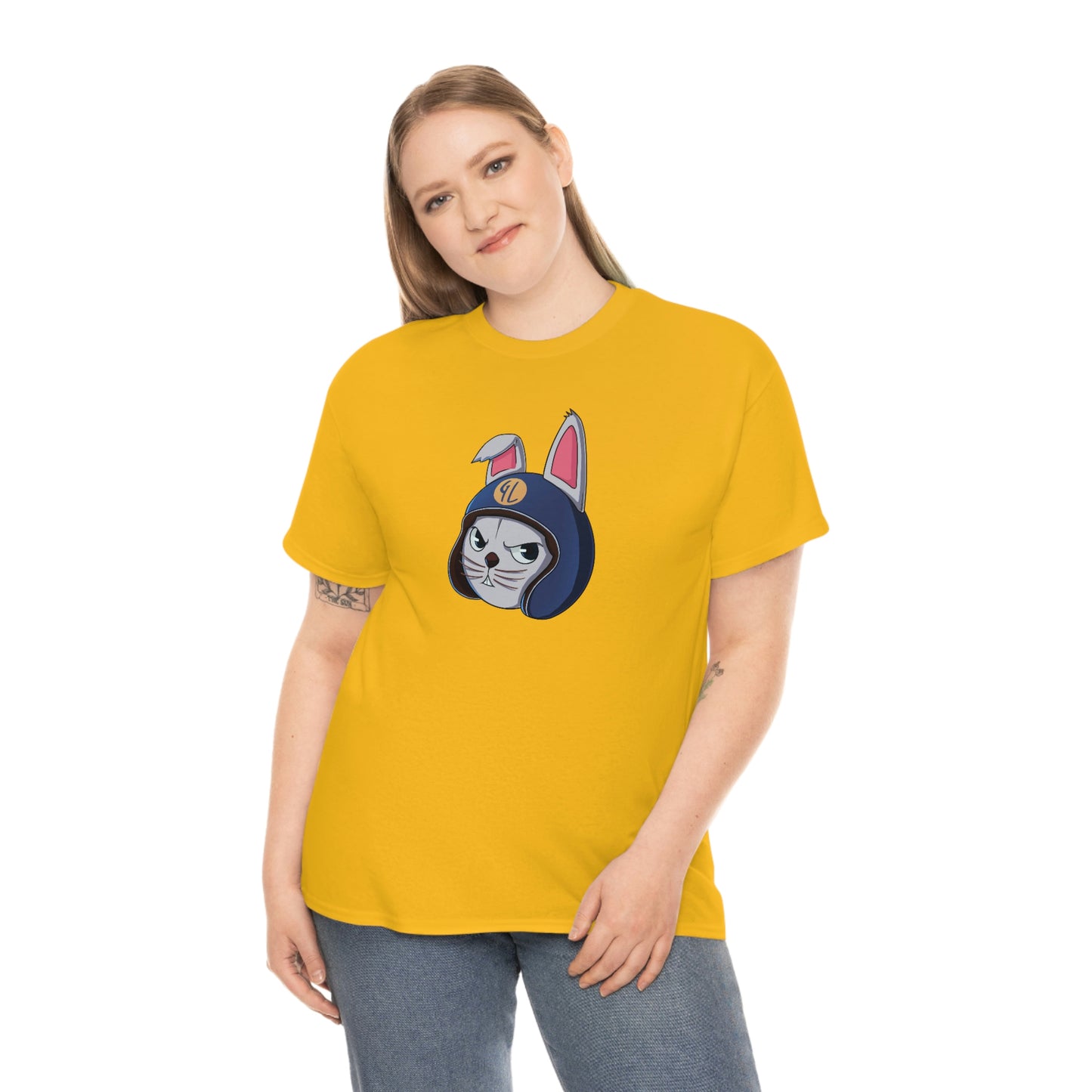 “Bunny Skyline” Unisex Heavy Cotton Tee