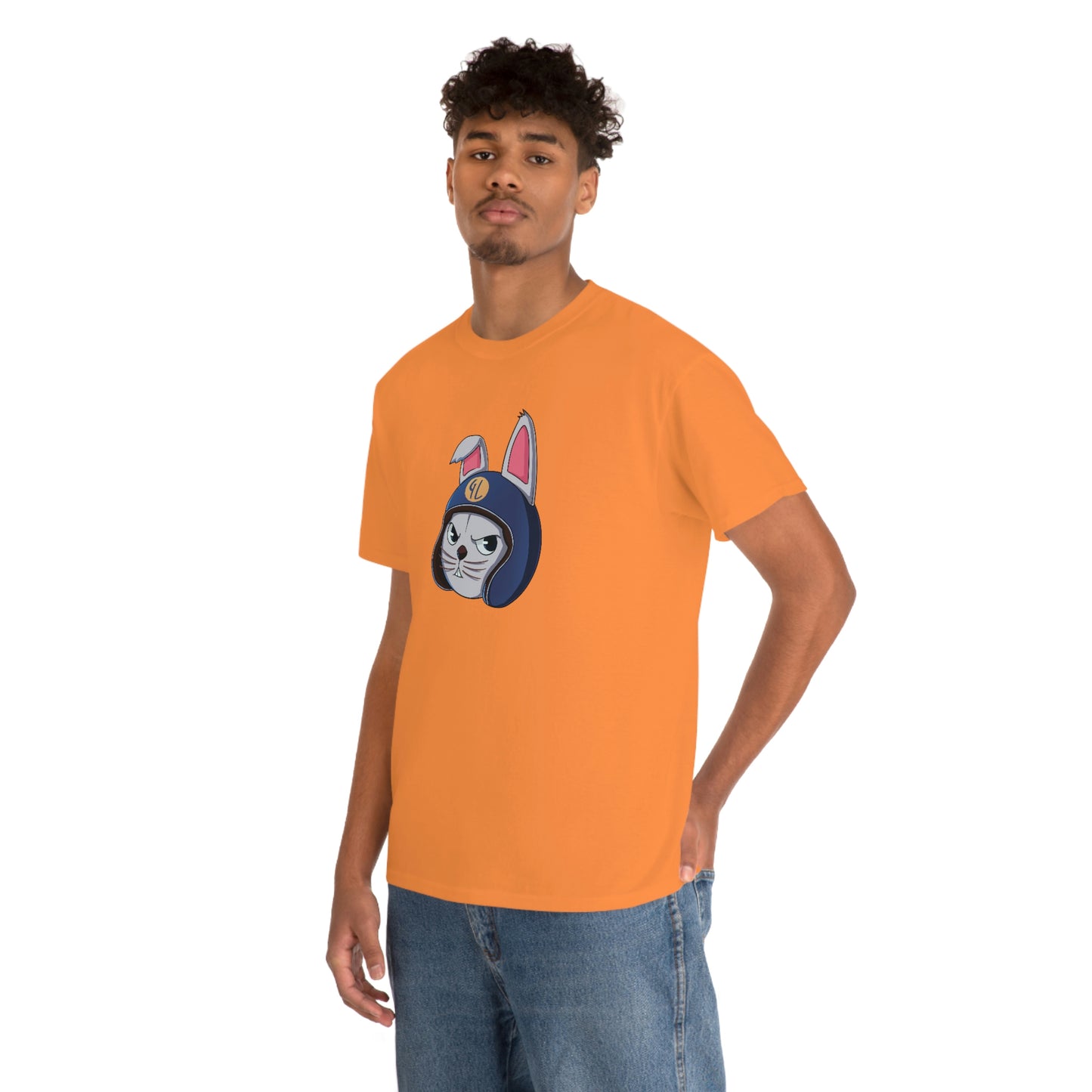 “Bunny Skyline” Unisex Heavy Cotton Tee