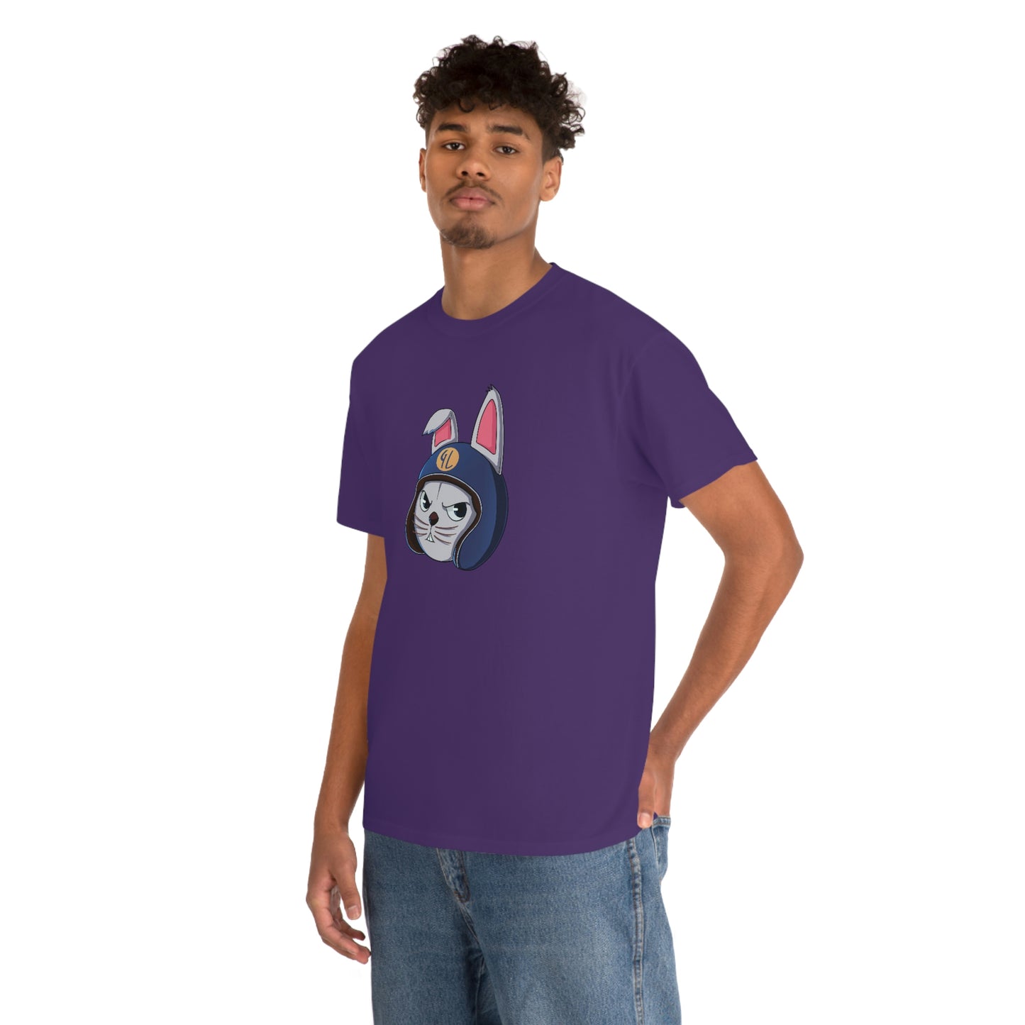 “Bunny Skyline” Unisex Heavy Cotton Tee