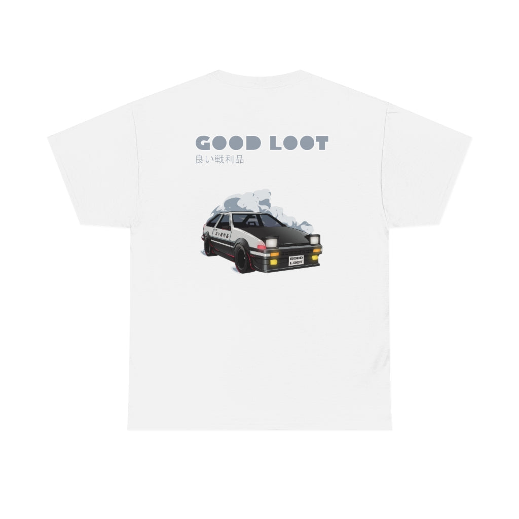 GOOD LOOT “Teddy AE86” Unisex Heavy Cotton Tee