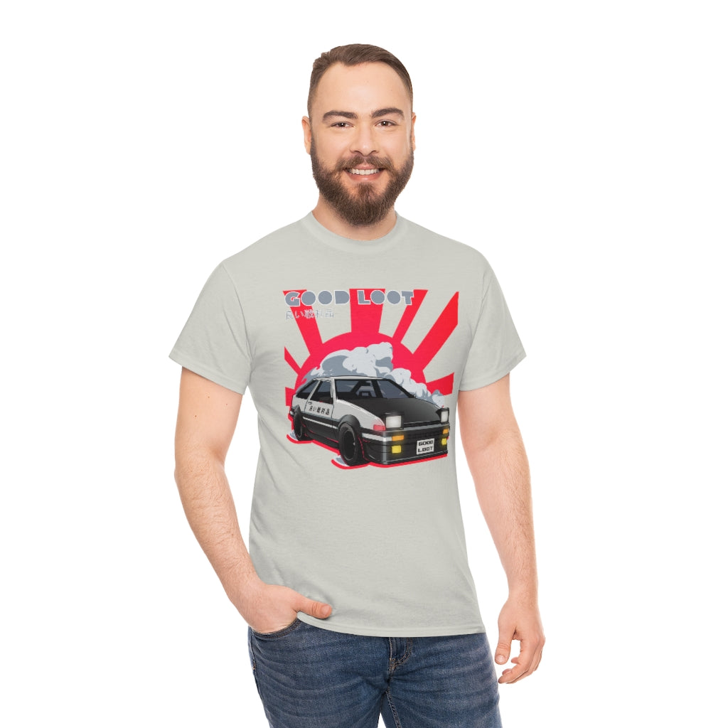 GOOD LOOT “Teddy AE86 Pt.2” Unisex Heavy Cotton Tee