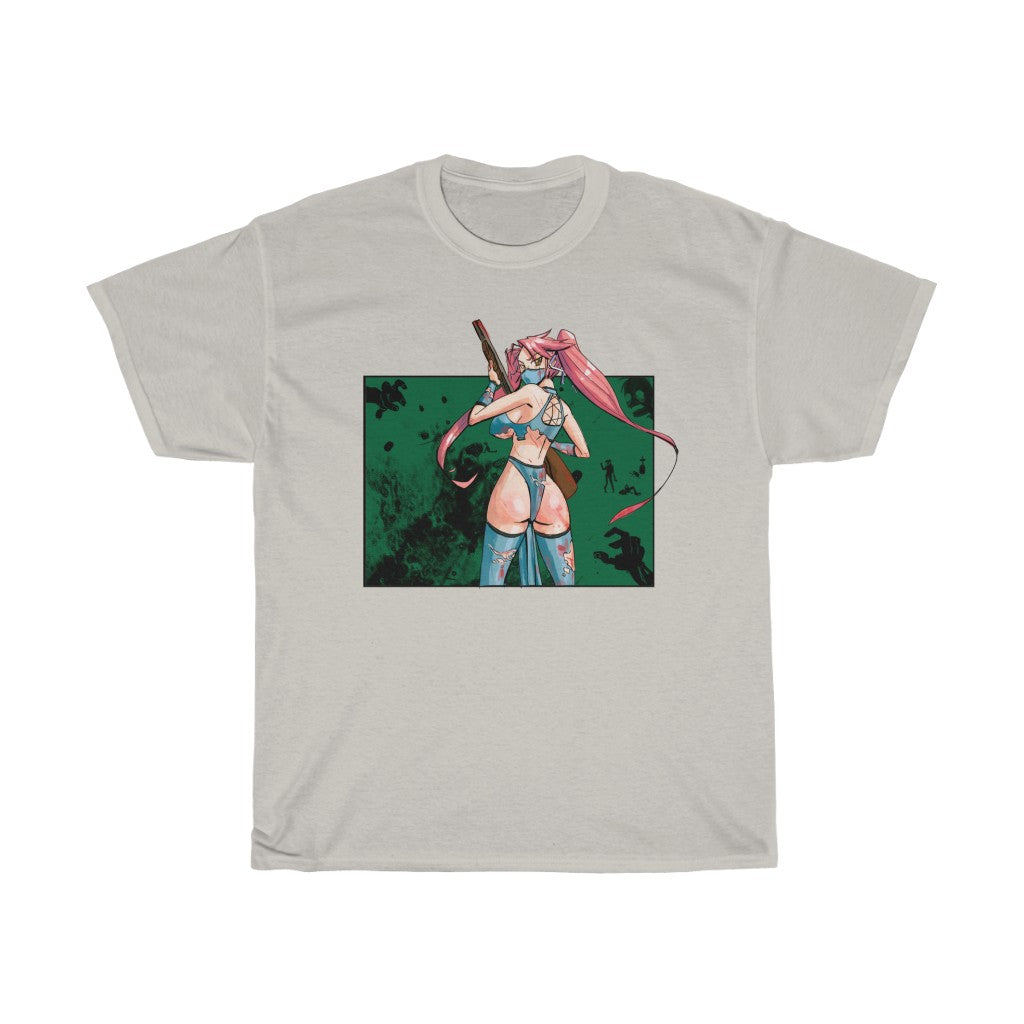 GOOD LOOT “Zombie Gunner” Unisex Heavy Cotton Tee