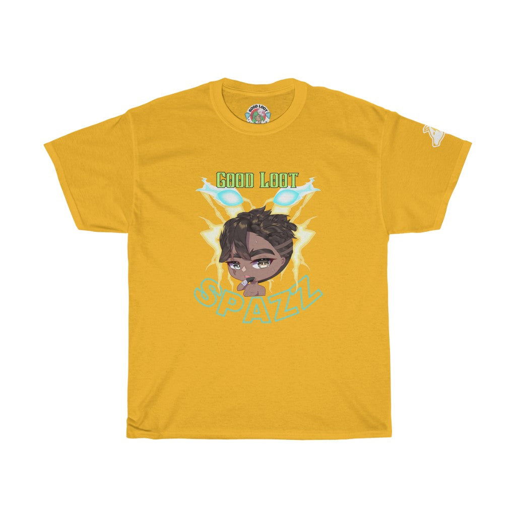 “Spazz Chibi” Unisex Heavy Cotton Tee