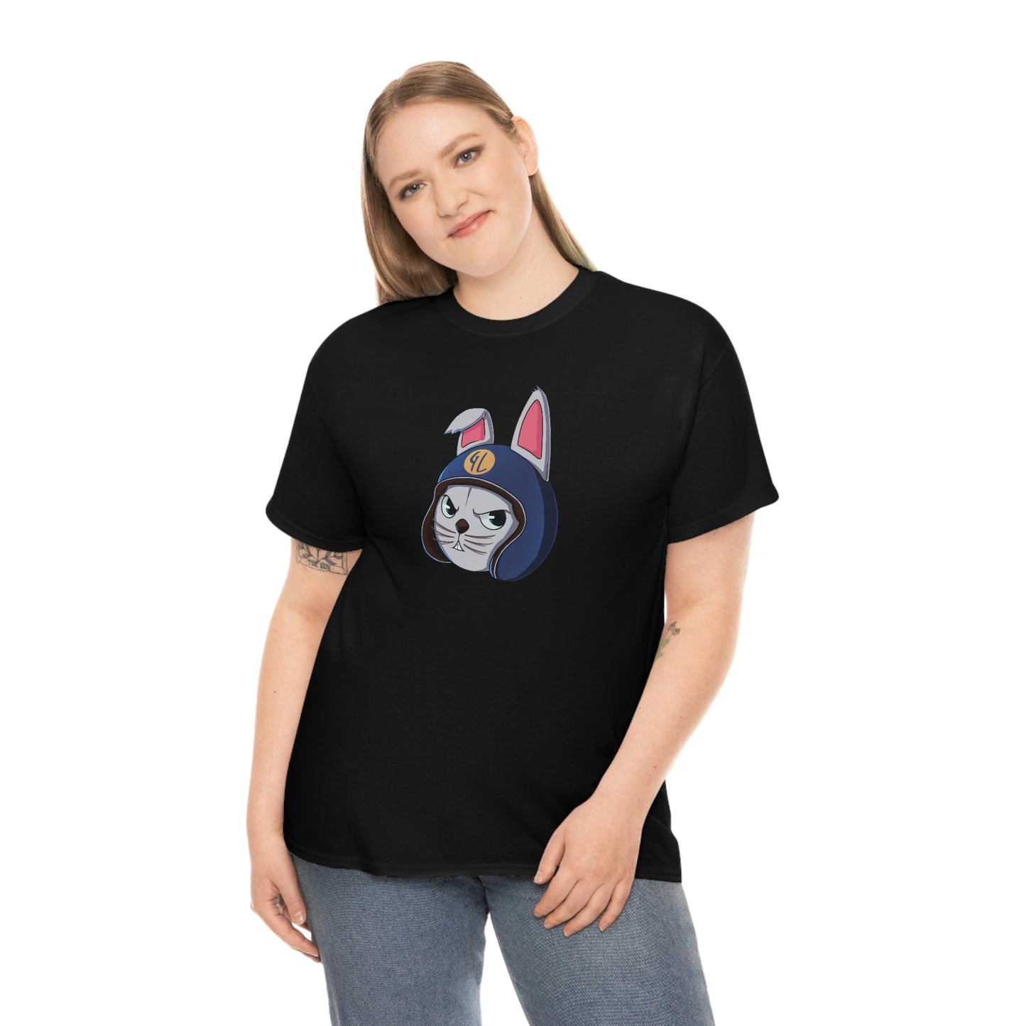 “Bunny Skyline” Unisex Heavy Cotton Tee