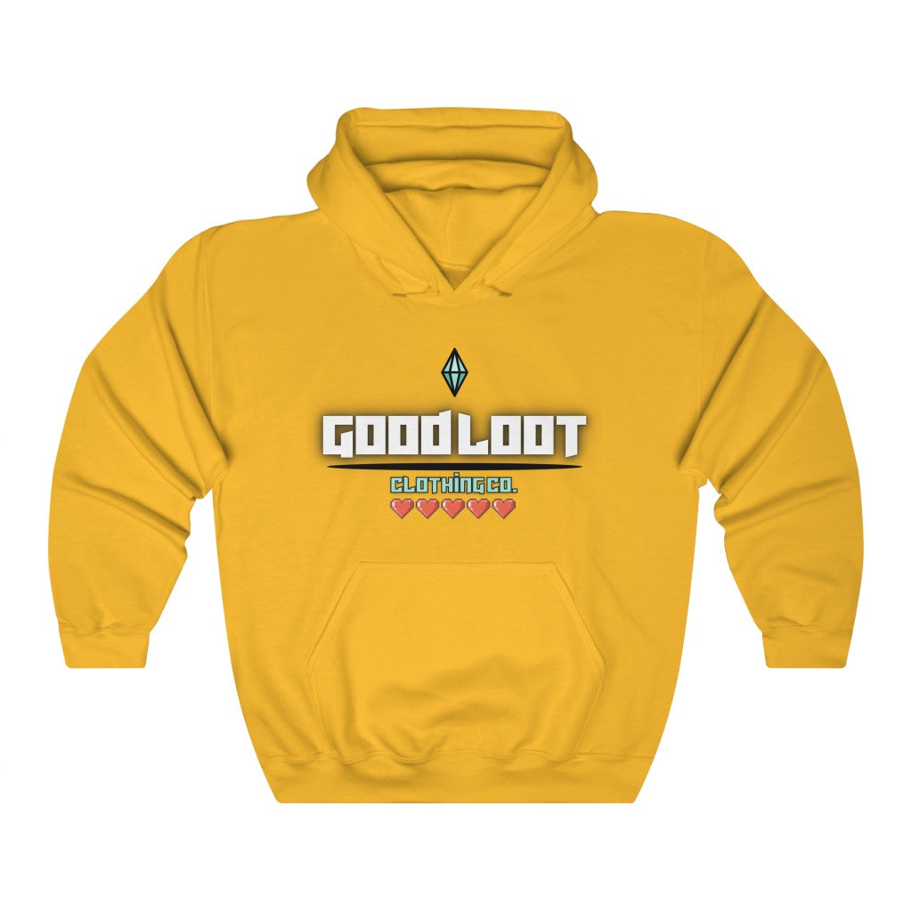 GOOD LOOT "New Game Start" Unisex Heavy Blend™ Hooded Sweatshirt