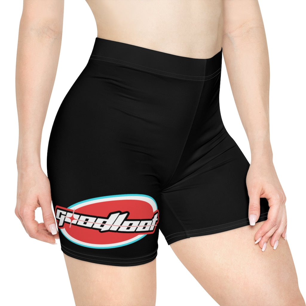 “Good Loot Logo” Black Women's Biker Shorts
