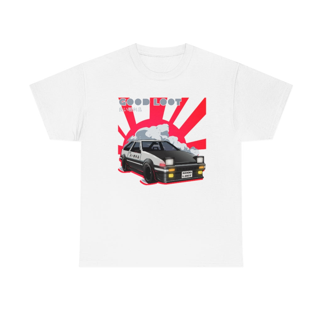 GOOD LOOT “Teddy AE86 Pt.2” Unisex Heavy Cotton Tee