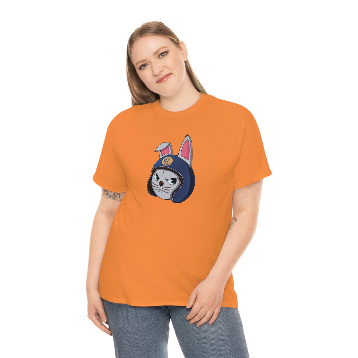 “Bunny Skyline” Unisex Heavy Cotton Tee