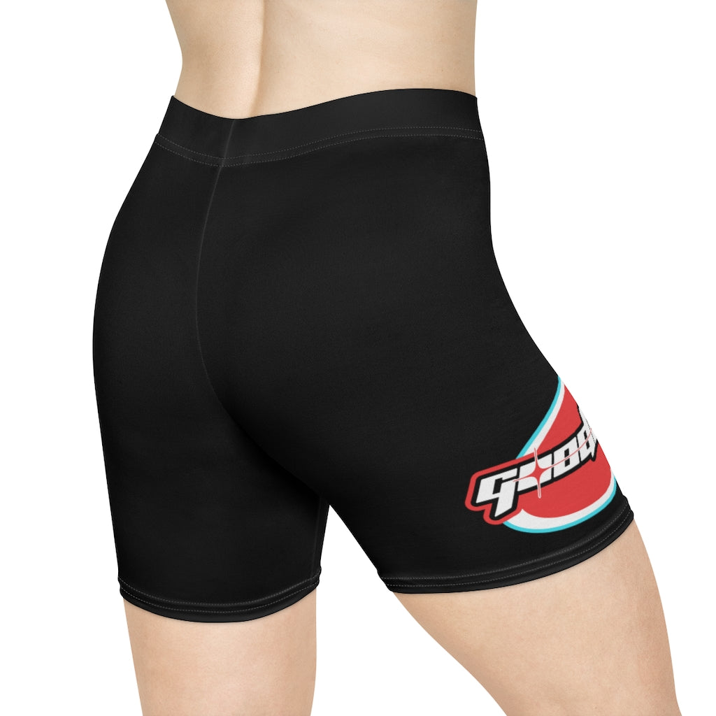 “Good Loot Logo” Black Women's Biker Shorts