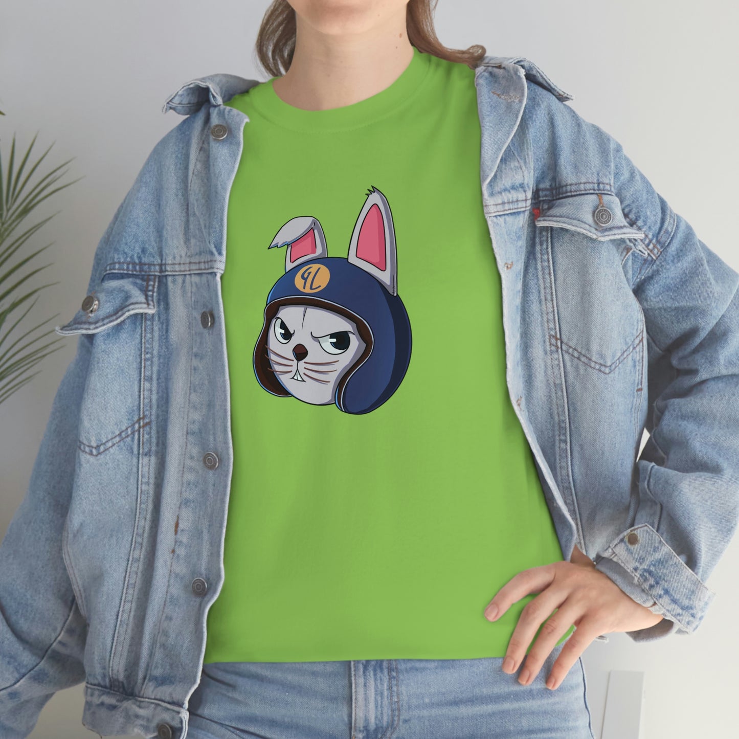 “Bunny Skyline” Unisex Heavy Cotton Tee
