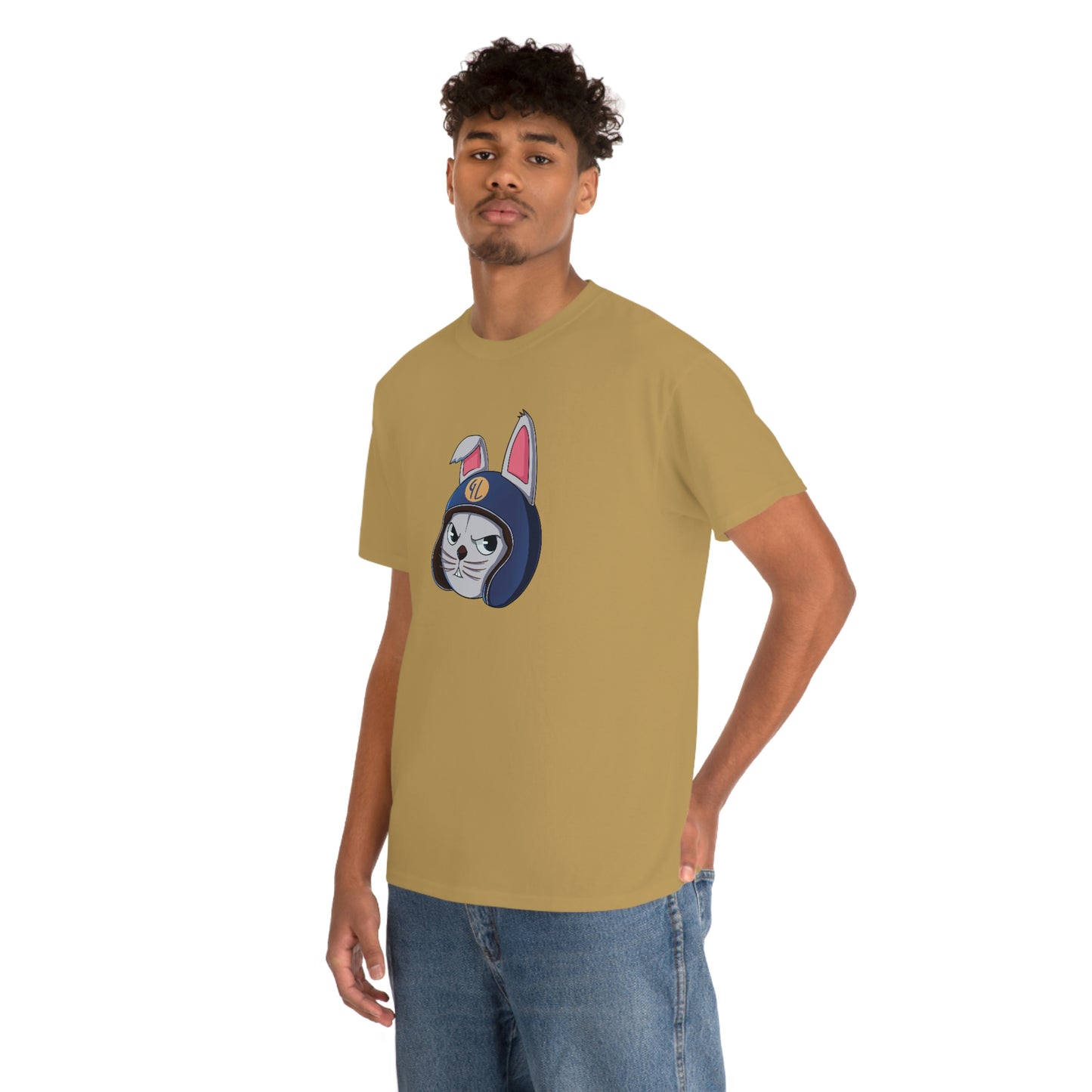 “Bunny Skyline” Unisex Heavy Cotton Tee
