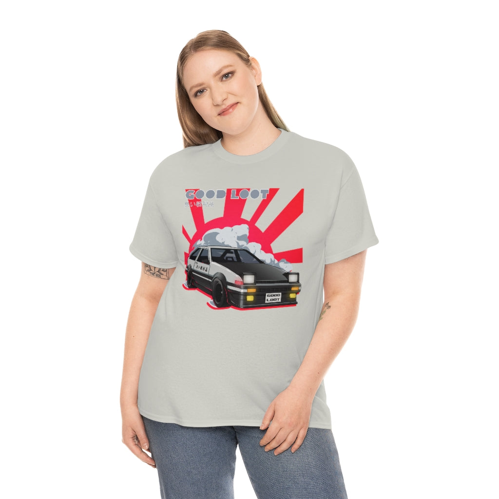 GOOD LOOT “Teddy AE86 Pt.2” Unisex Heavy Cotton Tee