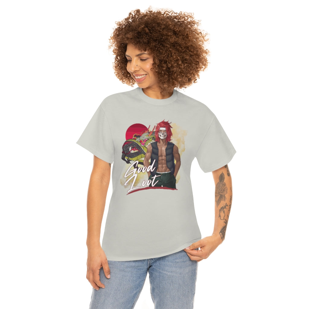 “Doryu Crimson Warrior” Unisex Heavy Cotton Tee