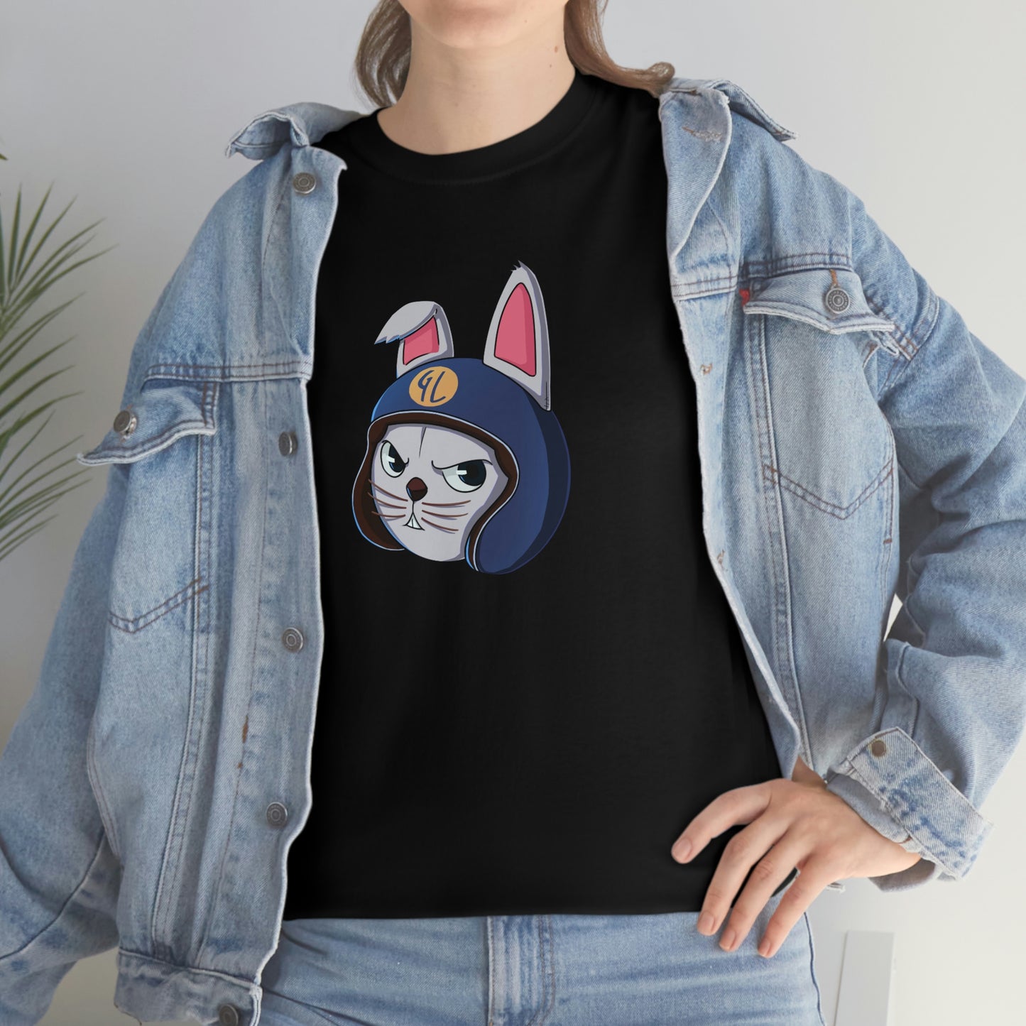 “Bunny Skyline” Unisex Heavy Cotton Tee