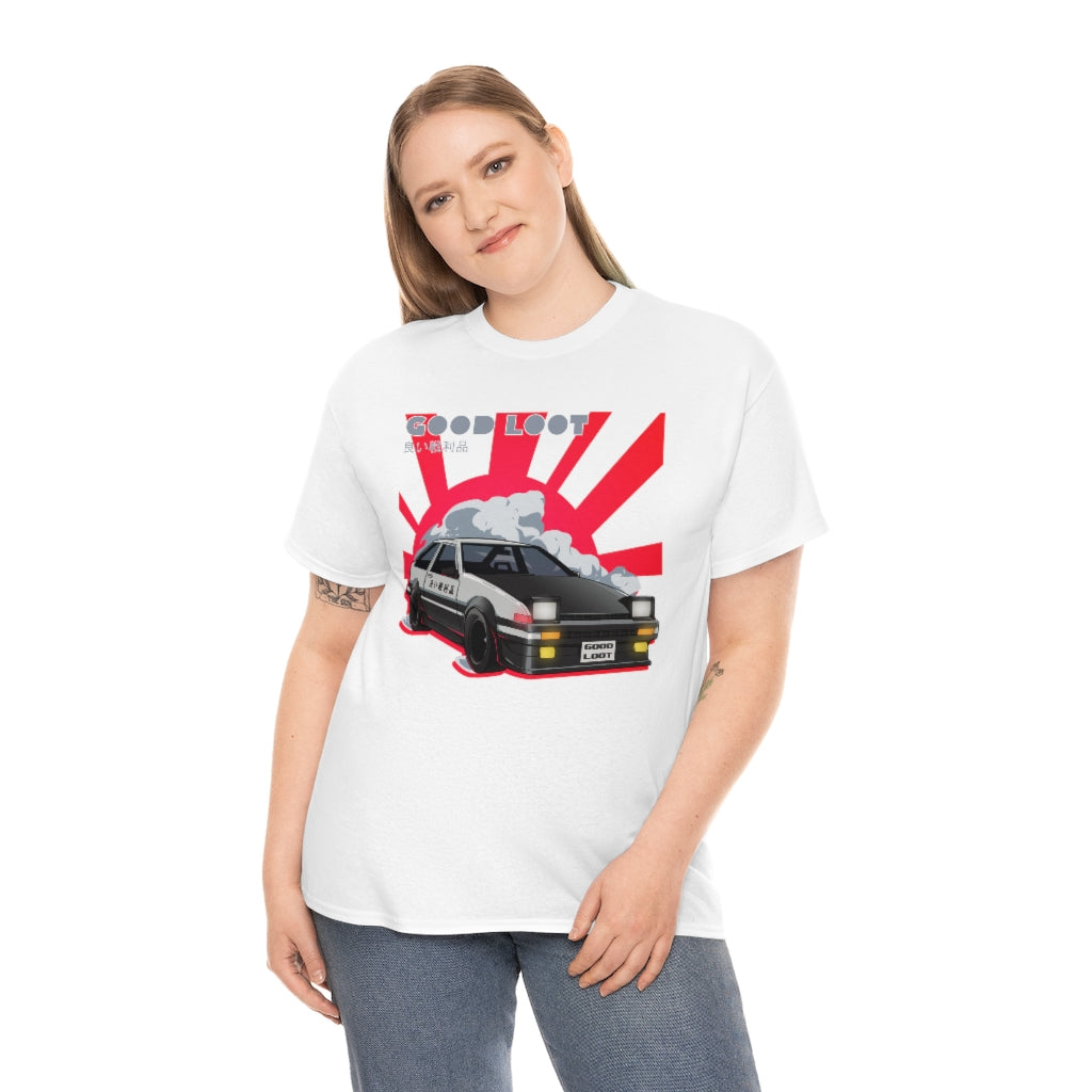 GOOD LOOT “Teddy AE86 Pt.2” Unisex Heavy Cotton Tee